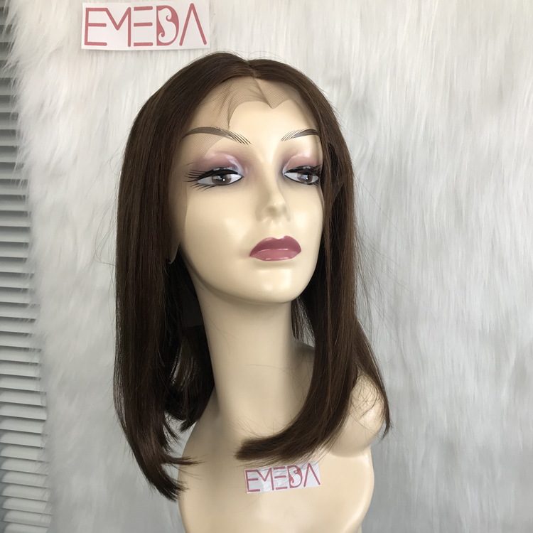 Bob wig lace front wigs Malaysian human hair best quality YJ283